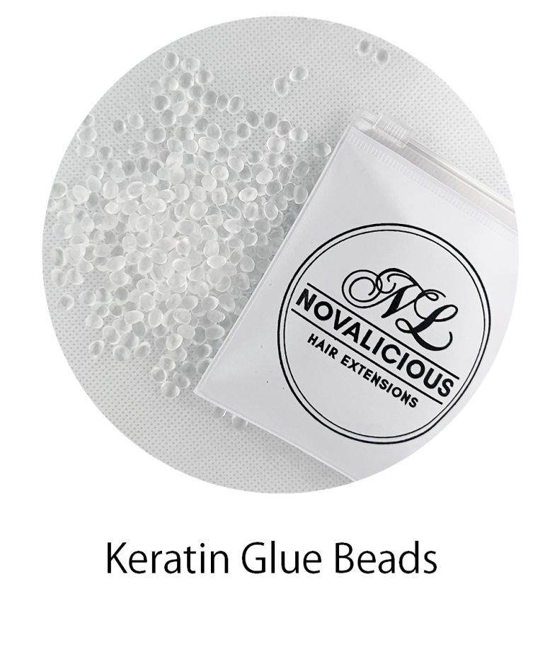 Keratin Glue Beads